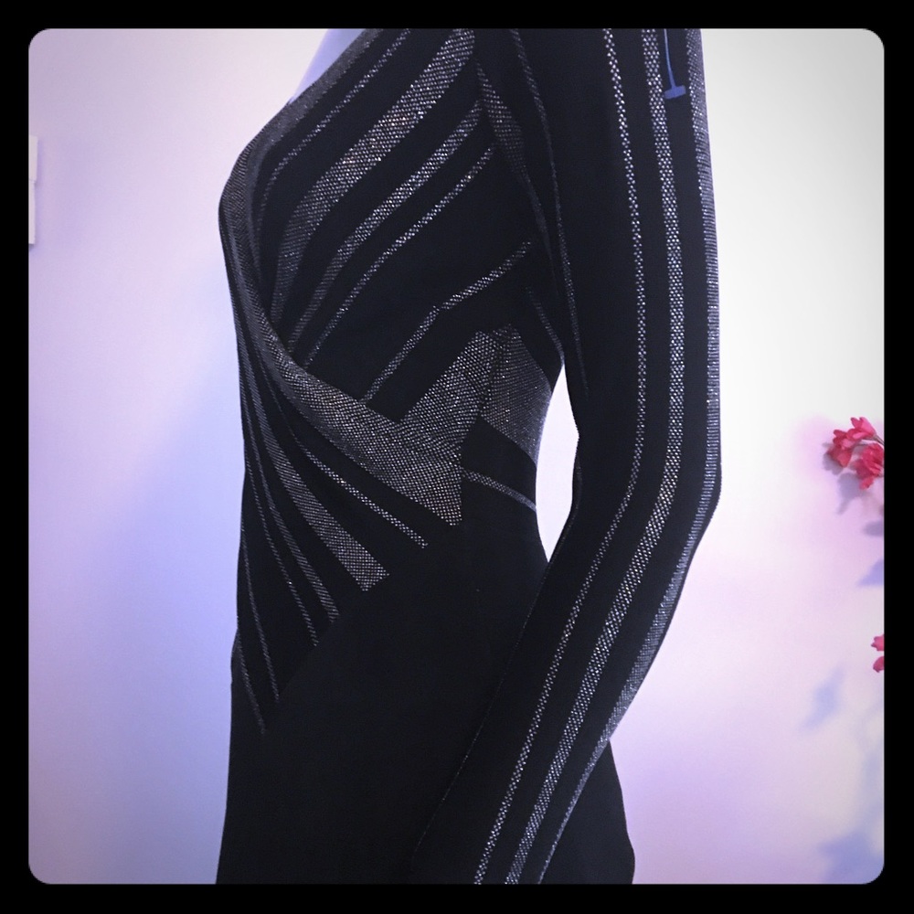 Tadashi elegant long evening dress long w sparkle